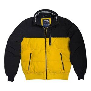 NAUTICA Winter Puffer parka Designer Bomber Jacket Coat Mens Small